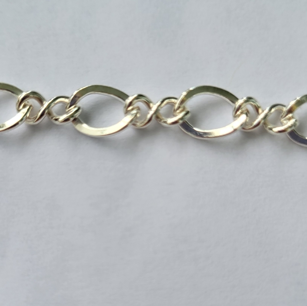 8" STERLING SILVER Charm Bracelet, NEW WITH TAGS.